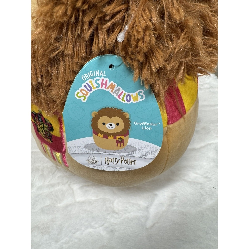 Squishmallows 10 inch Gryffindor Lion Harry Potter 2023 Kellytoy plush - Picture 2 of 10